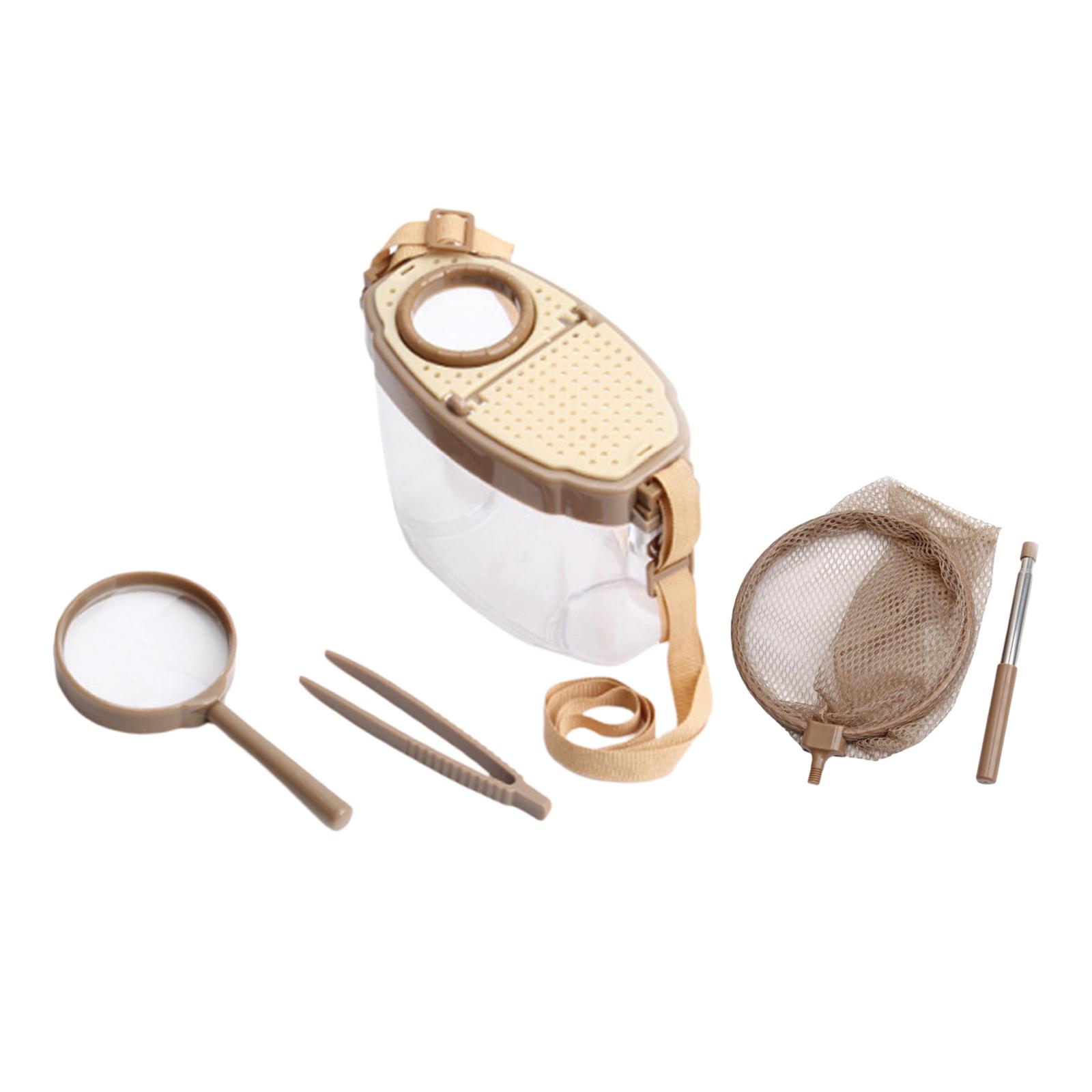 Viewer Box Cage Camping Educational Exploration Tool Outdoor Catcher Container Observation Magnifying for Boys Children Style C
